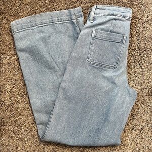 Old Navy wide leg jeans.
